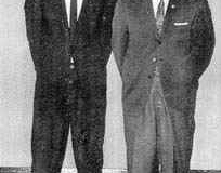 Shihan Tsurouka and O'Sensei Chitose